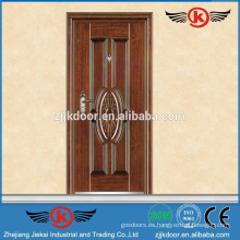 JK-S9219 diseño de la puerta de la parrilla de acero / puerta moderna del hierro / puerta moderna del hierro